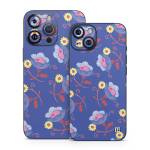Purple Flowers iPhone 14 Series Skin