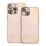 Rose Gold Marble iPhone 14 Skin