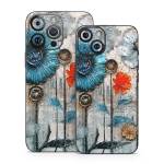 Steampunk Flowers iPhone 14 Series Skin