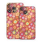 Flowers Squished iPhone 14 Series Skin