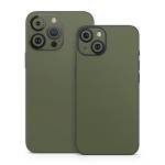 Solid State Olive Drab iPhone 14 Skin