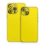 Solid State Yellow iPhone 14 Skin