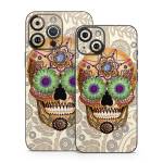 Sugar Skull Bone iPhone 14 Series Skin
