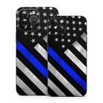 Thin Blue Line Hero iPhone 14 Series Skin