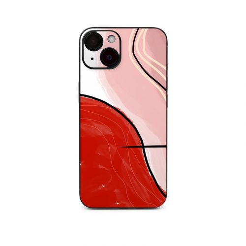 Abstract Red iPhone 14 Series Skin