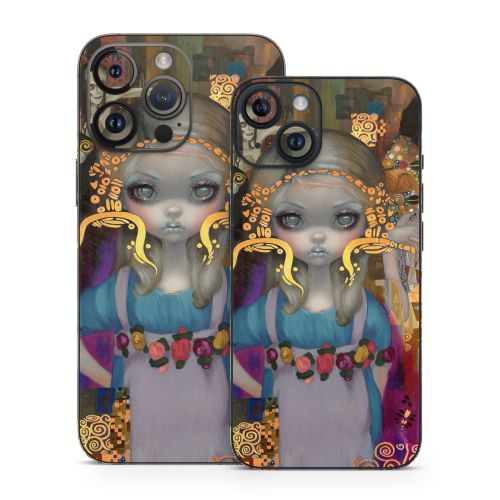 Alice in a Klimt Dream iPhone 14 Series Skin