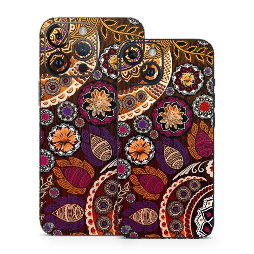 Autumn Mehndi iPhone 14 Series Skin