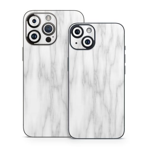 Bianco Marble iPhone 14 Series Skin