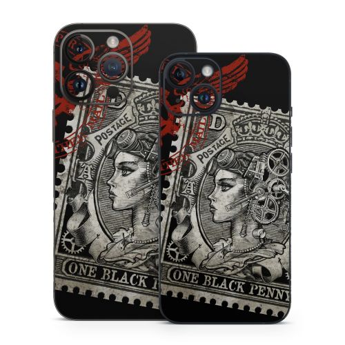 Black Penny iPhone 14 Series Skin