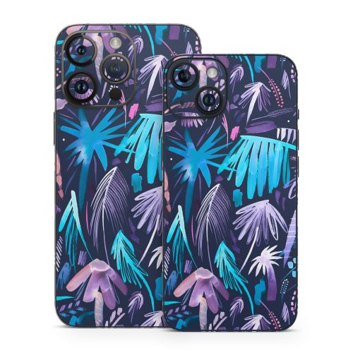 Brushstroke Palms iPhone 14 Series Skin