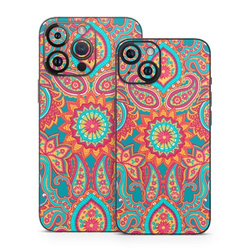 Carnival Paisley iPhone 14 Series Skin
