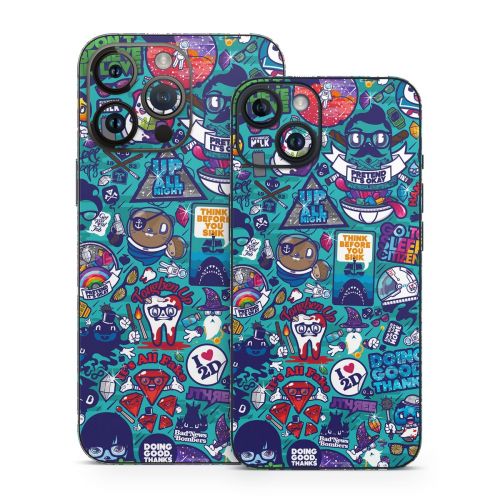 Cosmic Ray iPhone 14 Series Skin