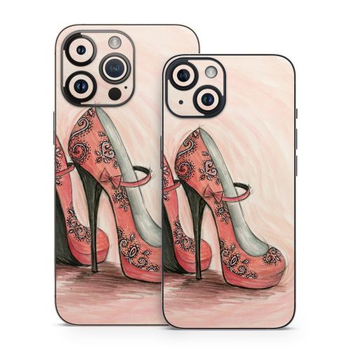 Coral Shoes iPhone 14 Series Skin
