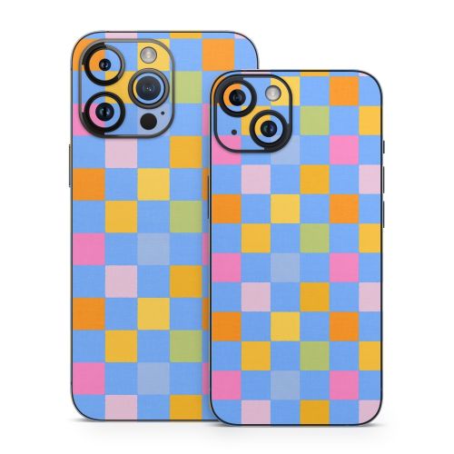 Eclectic Checker iPhone 14 Series Skin