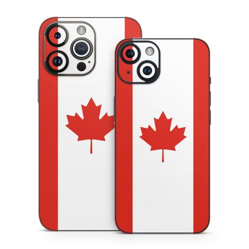 Canadian Flag iPhone 14 Series Skin