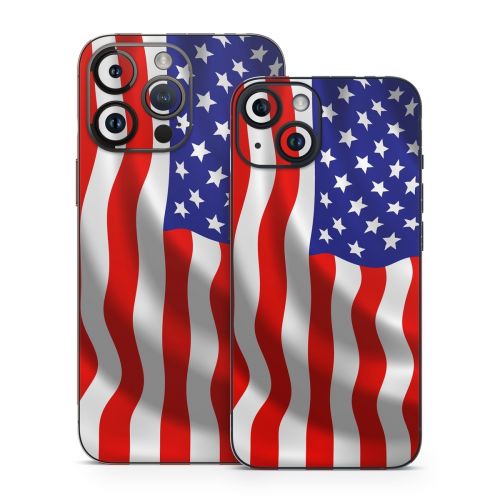 USA Flag iPhone 14 Series Skin