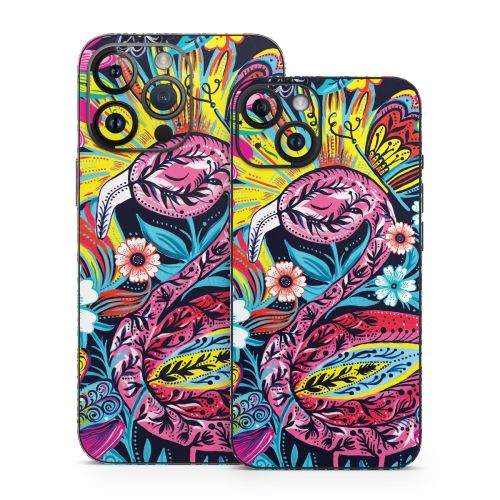 Flashy Flamingo iPhone 14 Series Skin