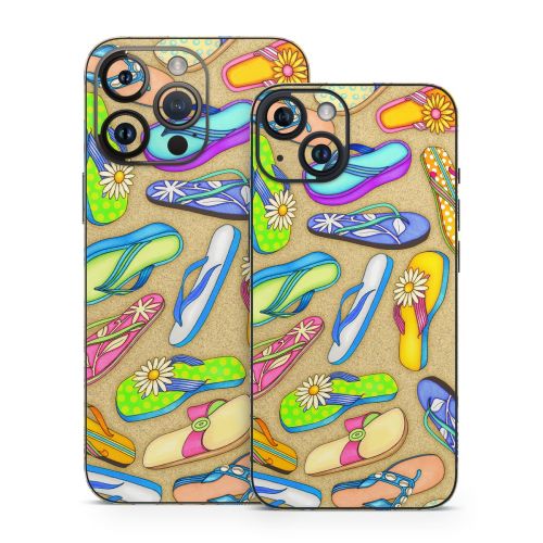 Flip Flops iPhone 14 Series Skin
