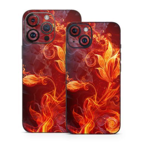 Flower Of Fire iPhone 14 Series Skin
