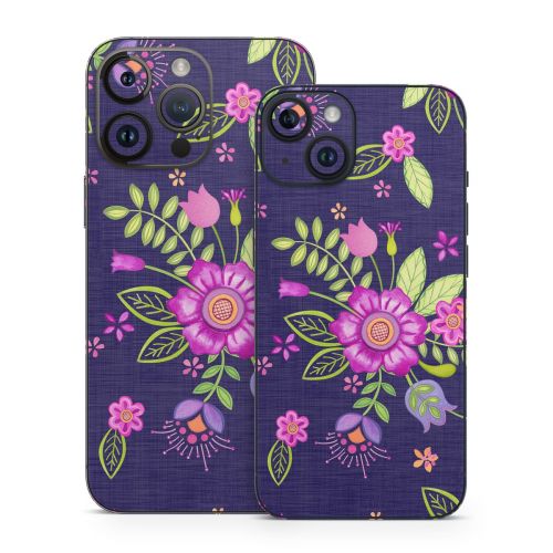 Folk Floral iPhone 14 Series Skin