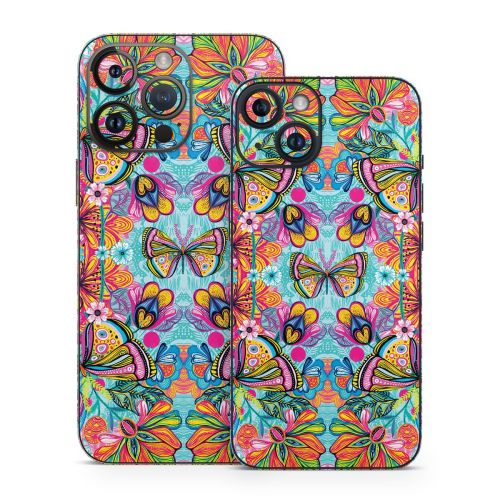 Free Butterfly iPhone 14 Series Skin