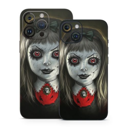 Haunted Doll iPhone 14 Series Skin