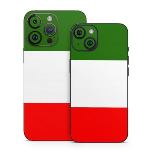 Italian Flag iPhone 14 Series Skin