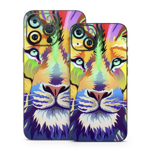 King of Technicolor iPhone 14 Series Skin