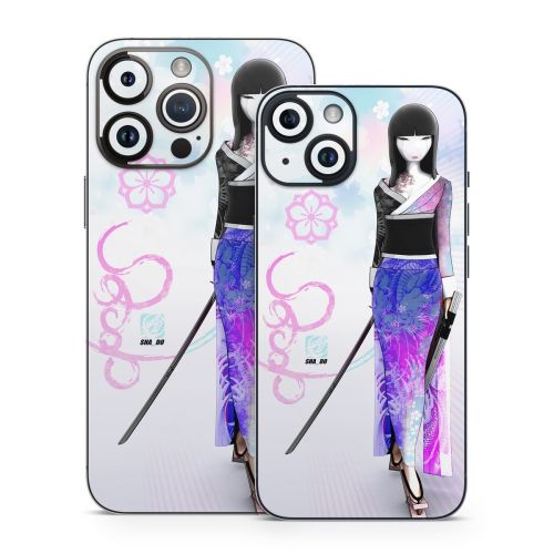 Kokeshi Haru iPhone 14 Series Skin