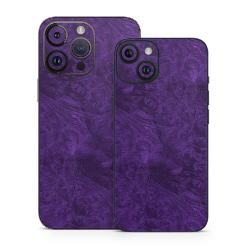 Purple Lacquer iPhone 14 Series Skin