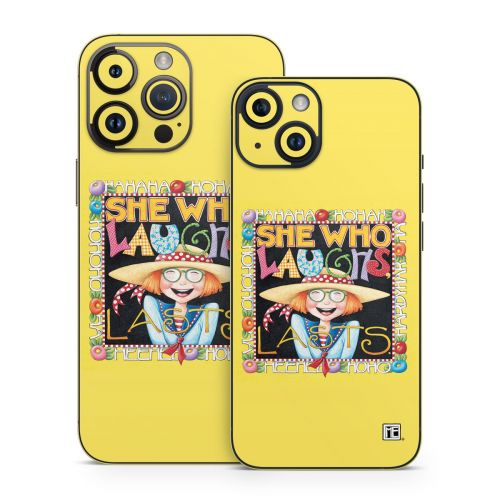She Who Laughs iPhone 14 Series Skin