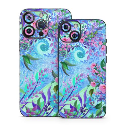 Lavender Flowers iPhone 14 Series Skin