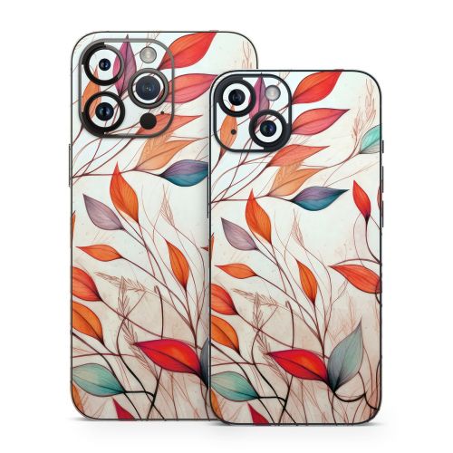 Leaf Sketches iPhone 14 Series Skin