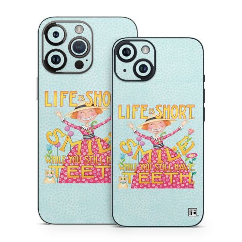 Life is Short iPhone 14 Series Skin