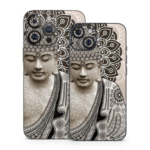 Meditation Mehndi iPhone 14 Series Skin