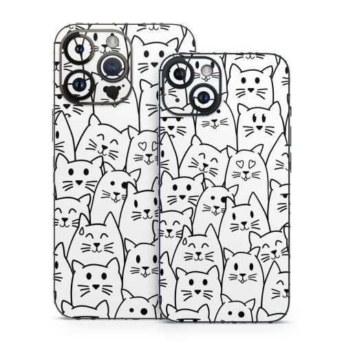 Moody Cats iPhone 14 Skin