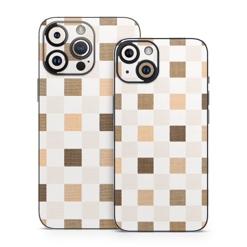 Neutral Checker iPhone 14 Series Skin
