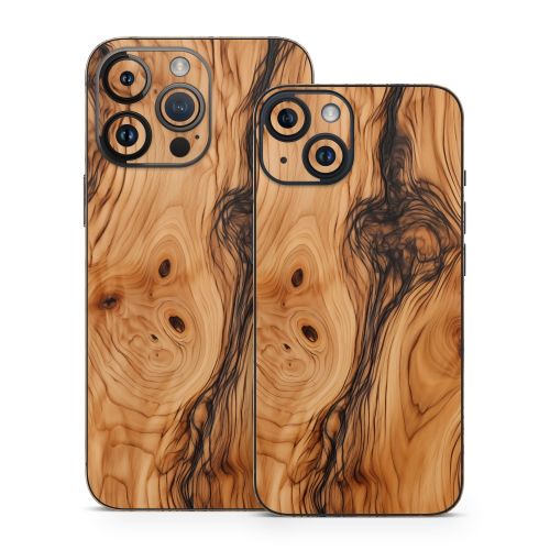 Olive Wood iPhone 14 Series Skin