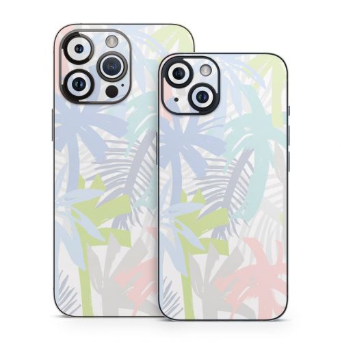Pastel Palms iPhone 14 Series Skin