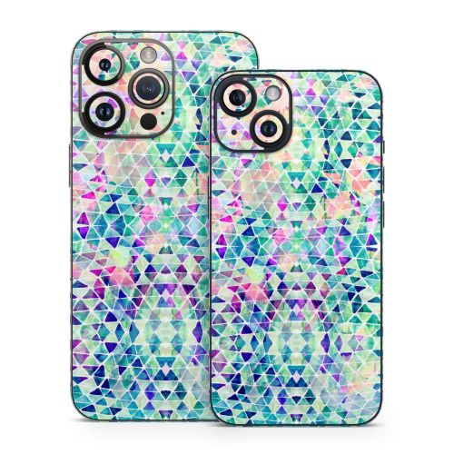 Pastel Triangle iPhone 14 Series Skin
