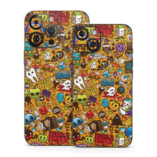 Psychedelic iPhone 14 Series Skin