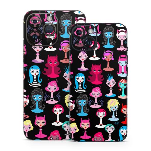 Punky Goth Dollies iPhone 14 Series Skin