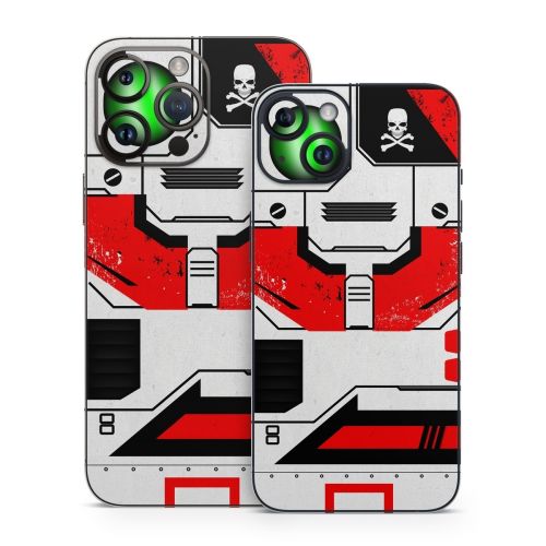 Red Valkyrie iPhone 14 Series Skin