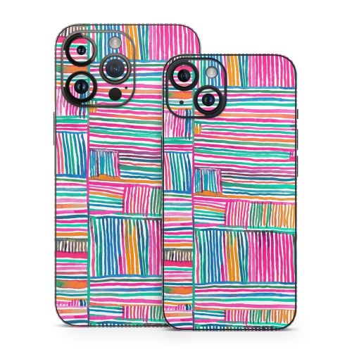Relaxing Stripes iPhone 14 Series Skin