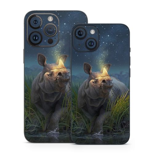 Rhinoceros Unicornis iPhone 14 Series Skin