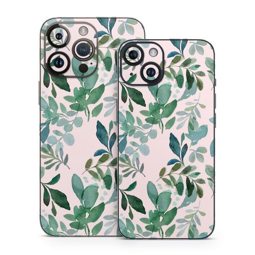 Sage Greenery iPhone 14 Series Skin