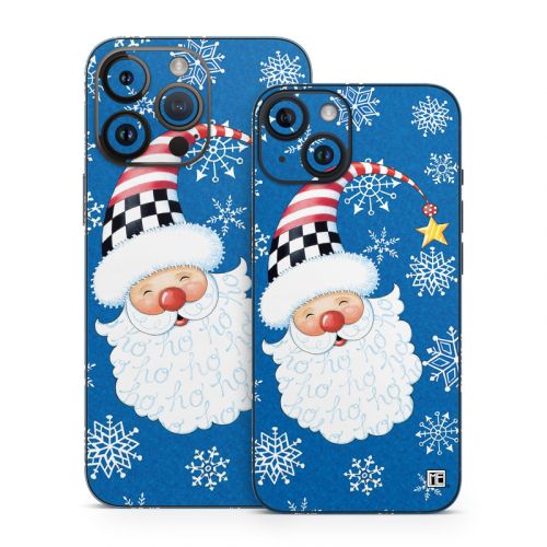 Santa Snowflake iPhone 14 Series Skin