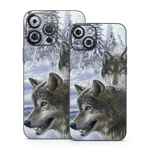 Snow Wolves iPhone 14 Series Skin