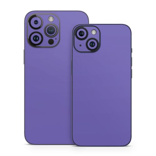 Solid State Purple iPhone 14 Series Skin