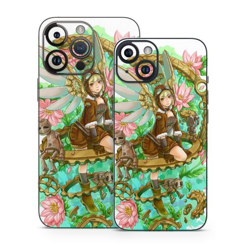 Steampunk Angel iPhone 14 Series Skin